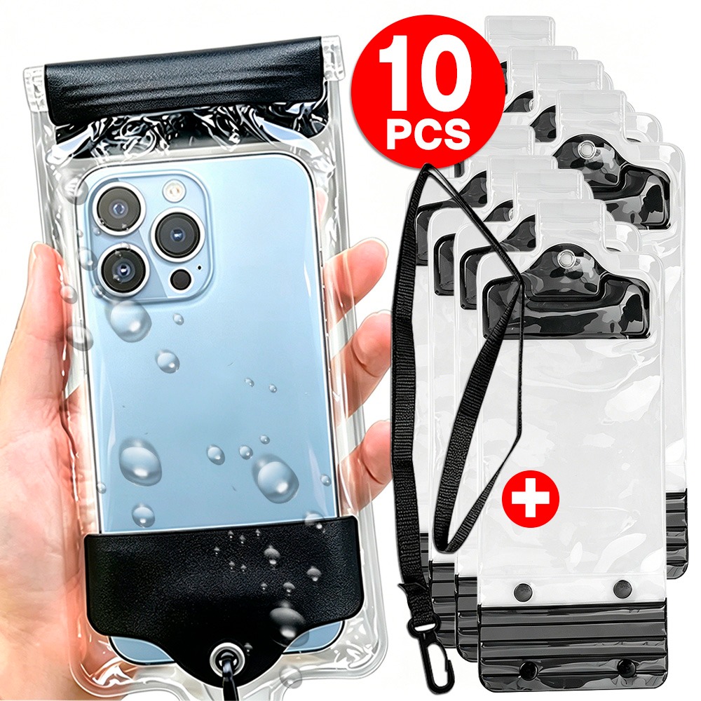 Gaming Accessories Rack - 1-10 ชิ้น ซองกันน้ำ IPX8 สำหรับโทรศัพท์มือถือ iPhone