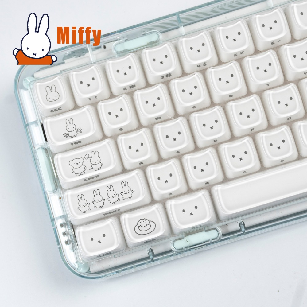 คีย์แคปมิฟฟี่ คิวท์ แรบบิท คีย - Gaming Accessories Aesthetic บทวิจารณ์และราคา