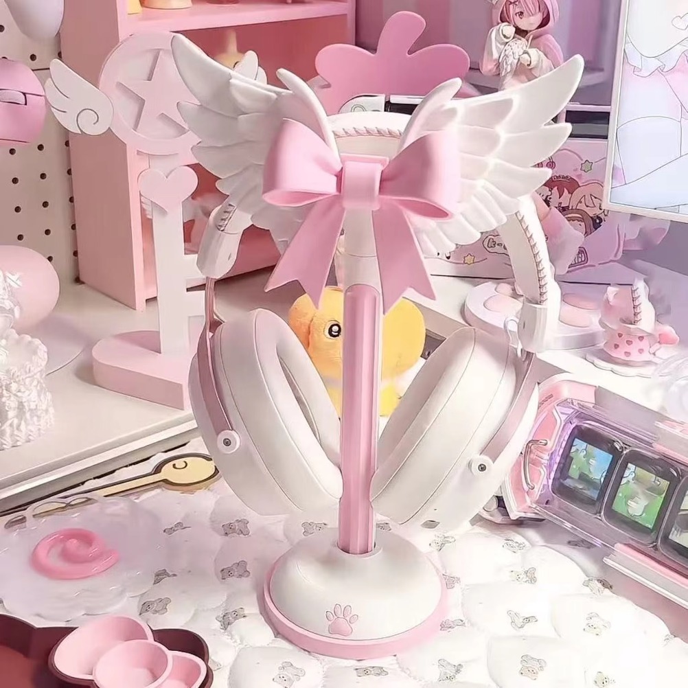 ที่วางหูฟังรูปปีกนางฟ้าและโบว์ - Accessories For Your Gaming Room บทวิจารณ์และราคา