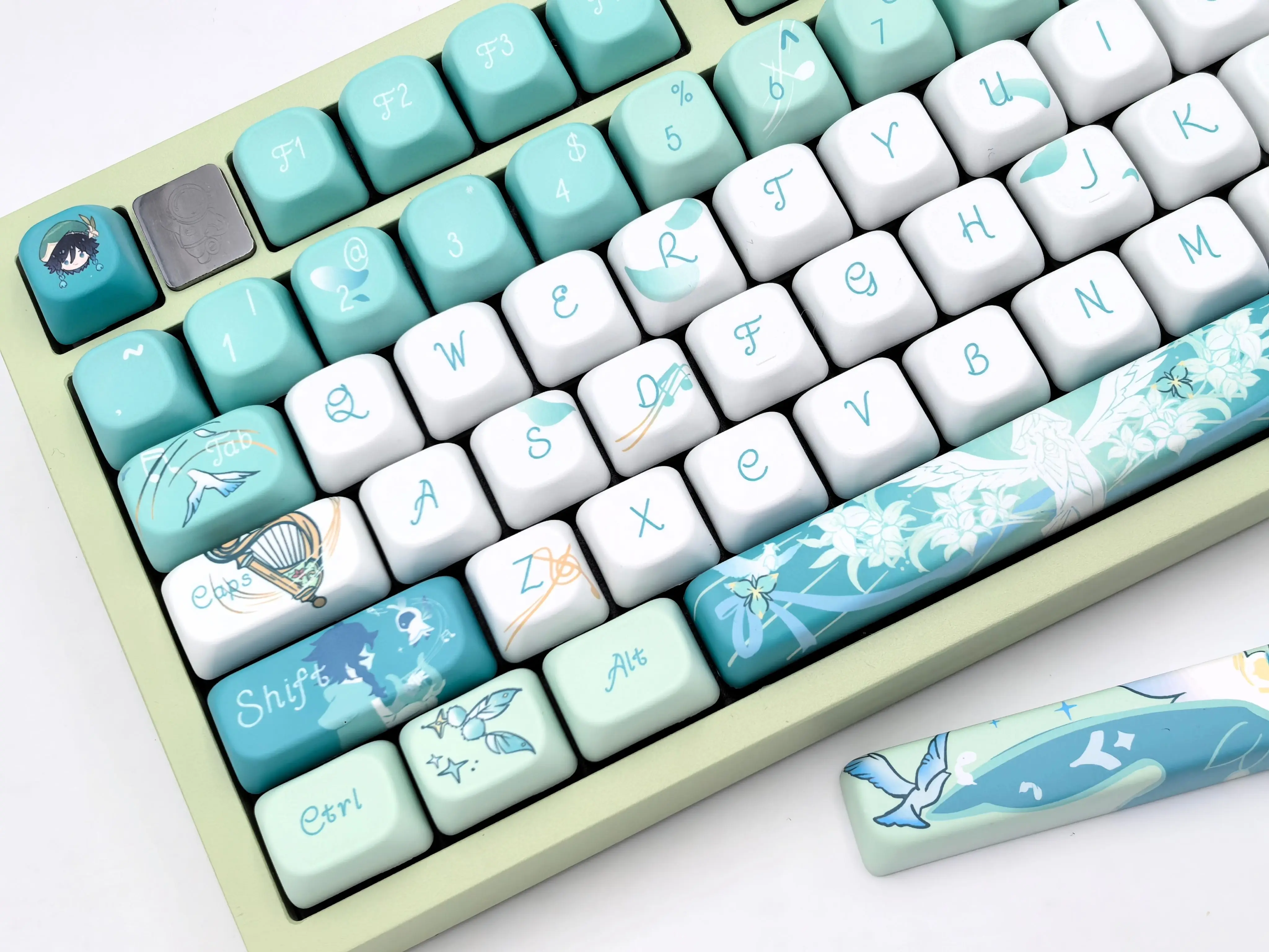 เกม Genshin Impact คีย์แคปธีมเ - Gaming Accessories In China บทวิจารณ์และราคา