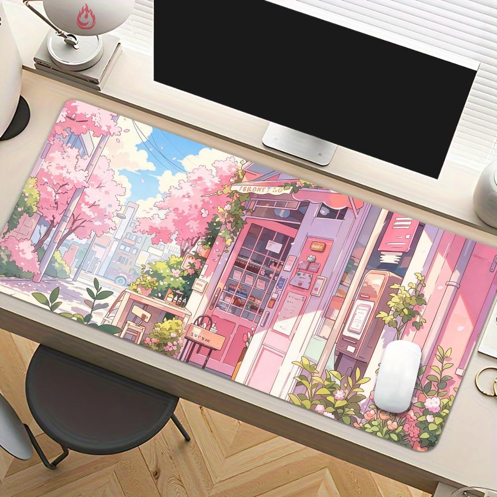แผ่นรองเมาส์ลายร้านค้าหน้าถนนส - Gaming Accessories Shop บทวิจารณ์และราคา