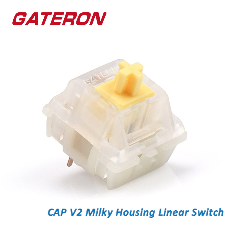 GATERON หมวก Milky สีเหลือง Li - Gaming Accessories Aesthetic บทวิจารณ์และราคา