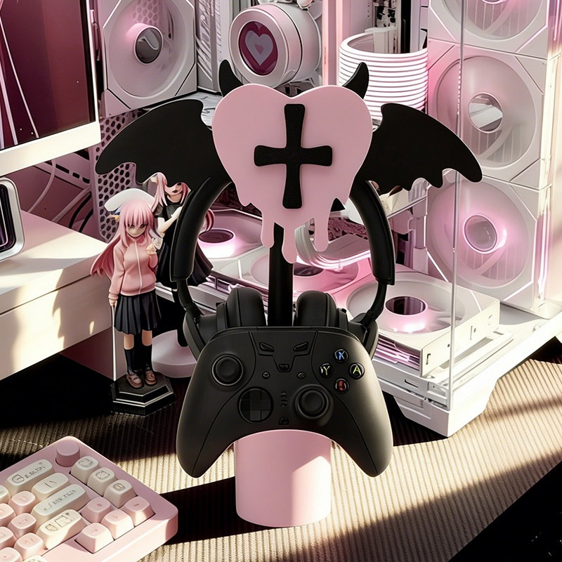 ขาตั้งหูฟังน่ารักสไตล์สวยงาม ส - Gaming Accessories Aesthetic บทวิจารณ์และราคา