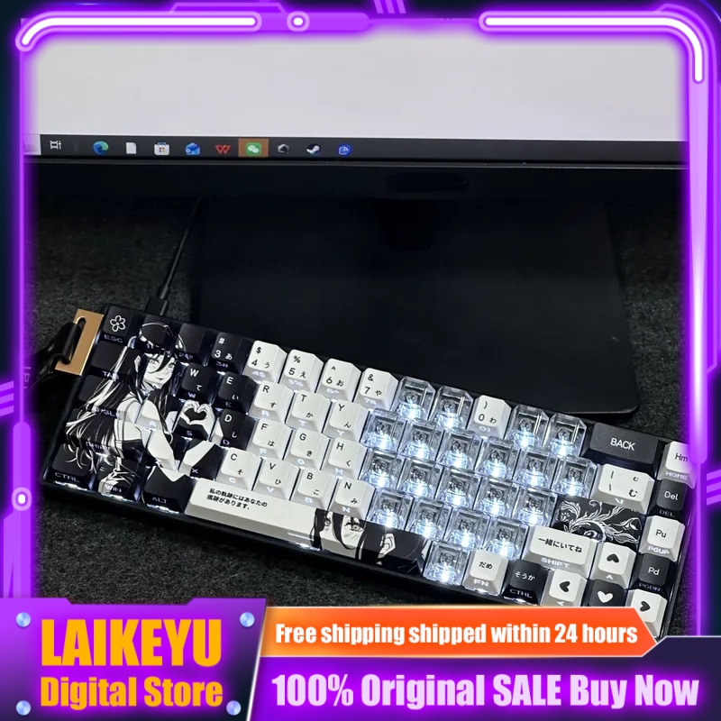 คีย์บอร์ดเชิงกลธีมเรเซ่จากอนิเ - Gaming Accessories Aesthetic บทวิจารณ์และราคา