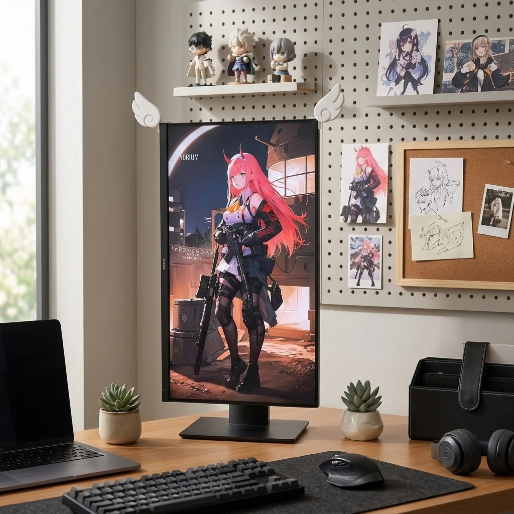 ปีกนางฟ้า ของตกแต่งหน้าจอ น่าร - Gaming Accessories For Room บทวิจารณ์และราคา